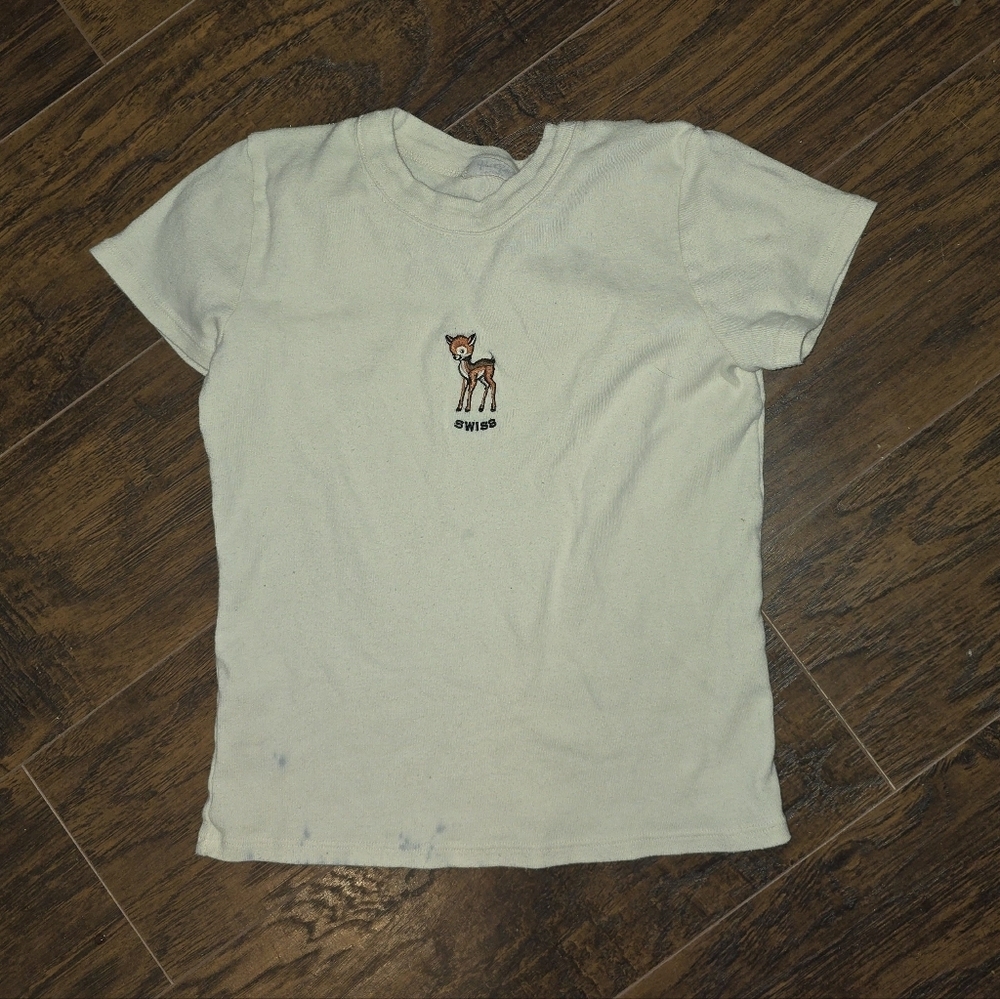 John Galt | Swiss Deer Kids Shirt Size 5